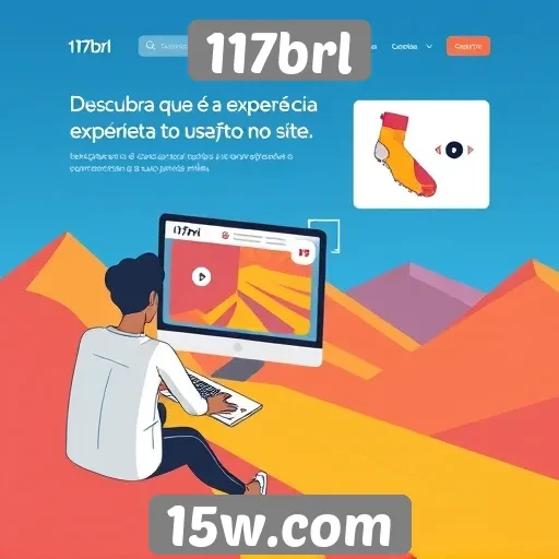 Experiência do usuário no site 117brl